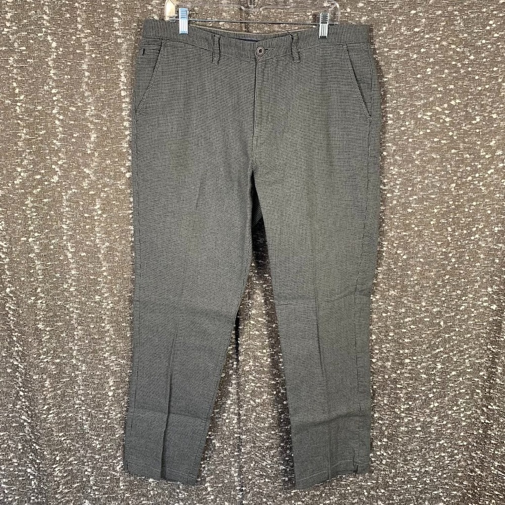 Halsey 44 Houndstooth Dress‎ Pants Cotton Trousers Preppy Men's 36/32